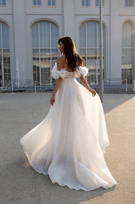 Свадебное платье размер S–M 2