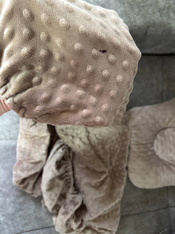 Набор чехол и подушка для кушетки или дивана капучино 3