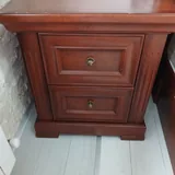 Тумбочки, комод с зеркалом, кровать с матрасом 1
