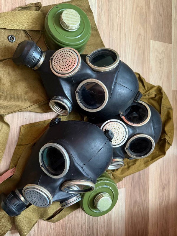 Противогаз Гп-7 с сумкой, фильтром и маской