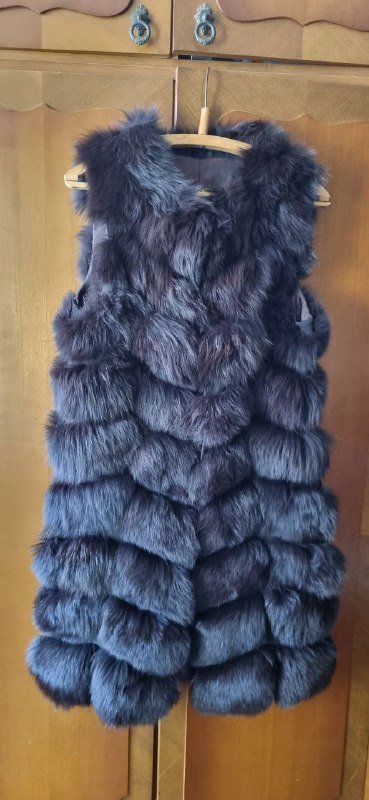 Полушубок натуральный Лама, размер S