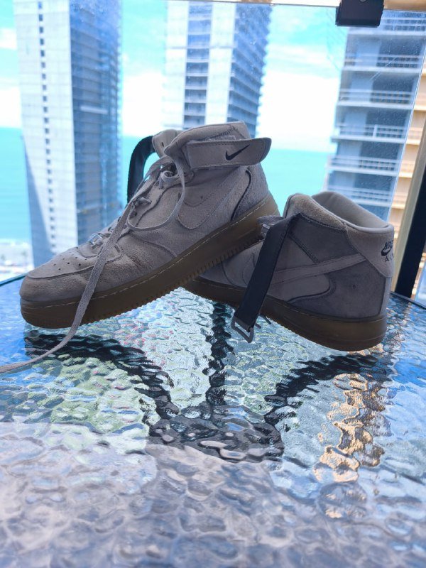 Сандали Puma, Борцовки Maraton, Кроссовки Nike Air Force 1 High, Кофты тёплые, Штаны DeFacto, Свитер LCW VISION, Поло LCW VISION, Балаклава 3