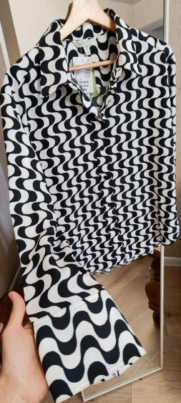 Новая рубашка HM размер М 2