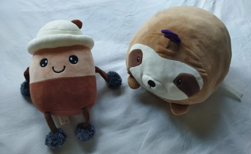 Разнообразные мягкие игрушки 1