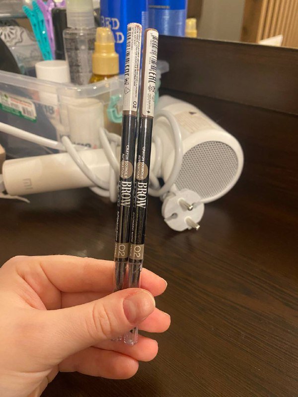 Утюжок Philips BHS530/00, фен-стайлер Braun AS720, сыворотка, карандаши 5