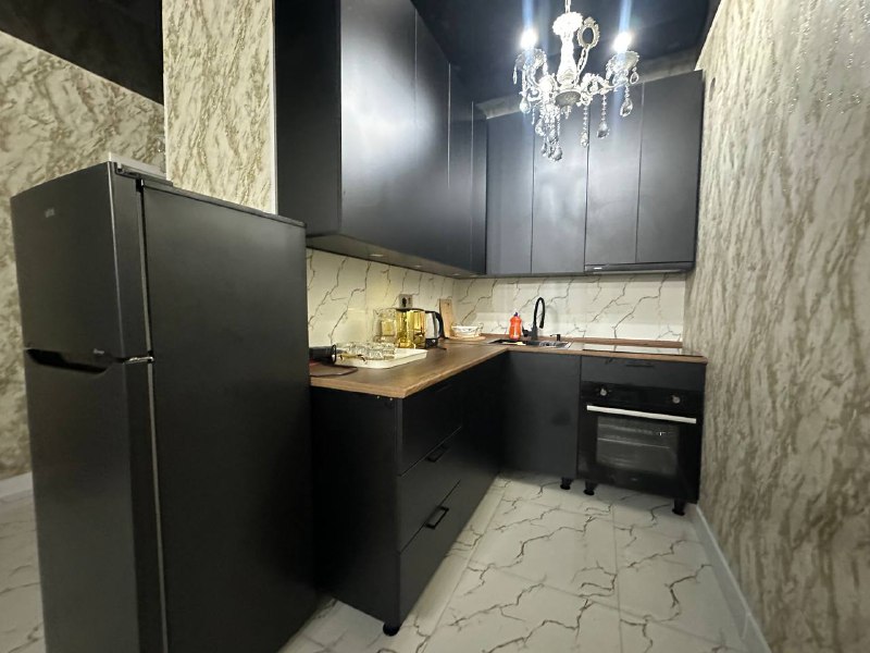 1+1 квартира в аренду, 60 кв.м, 35 этаж, вид на море, духовой шкаф 3