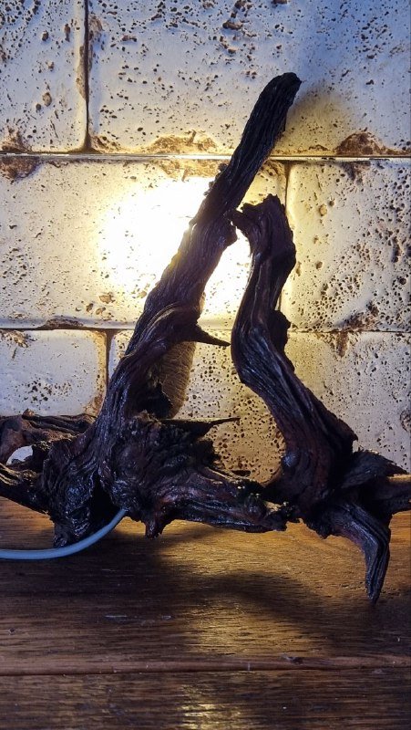 Настольные светильники из дерева для дома 6