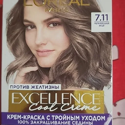 Краска для волос L'Oréal Excellence 7.11