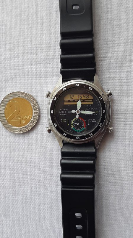 Винтажные часы Casio AW-600 90-х 2