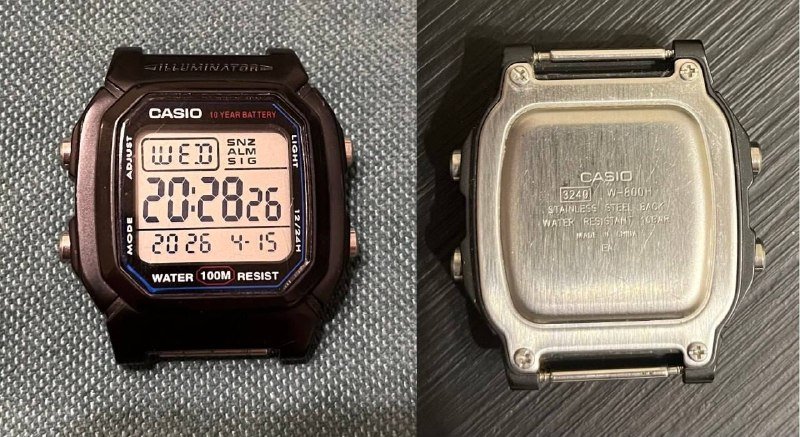 Casio watch, Apple cable, Mi WiFi extender, Gaming keyboard, Xiaomi smart scale, Bosch hand blender