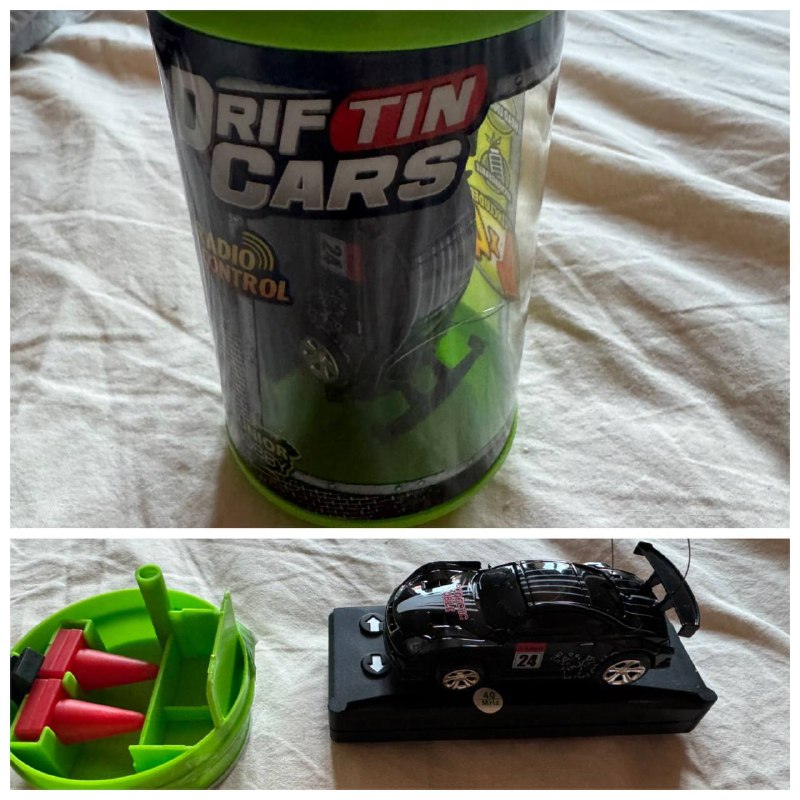 Миниатюрная р/у машинка, 2 тарелки, косметичка IKEA, безрукавка Only&sons, кроссовки Adidas и New Balance, книга Tom Sawyer 7