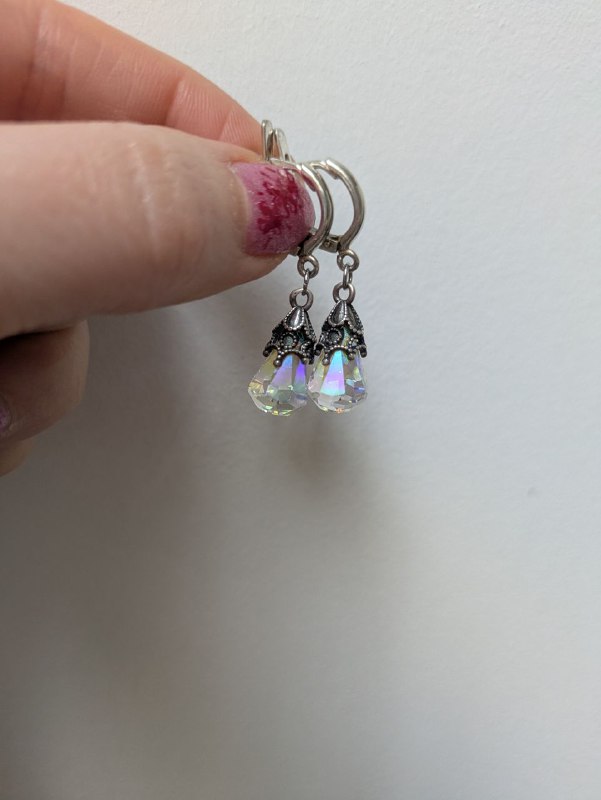 Серьги серебро