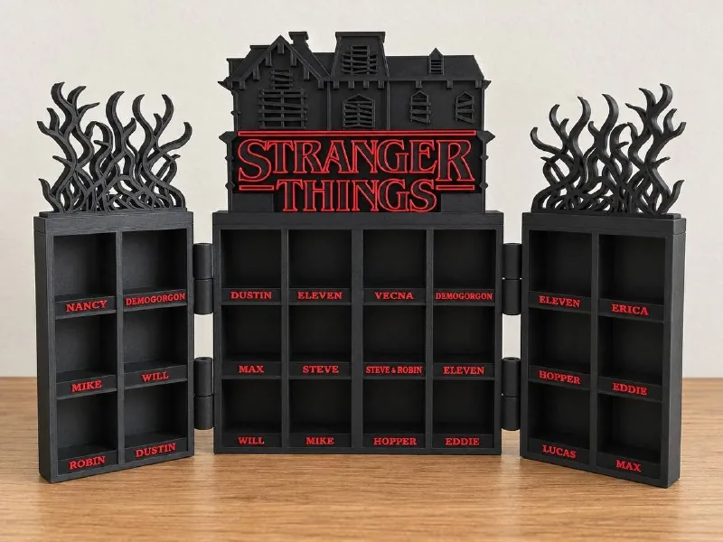 Коллекционный стенд Stranger Things 1