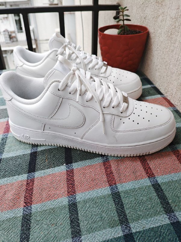 Nike Air Force 1 '07 White мужские кроссовки 4