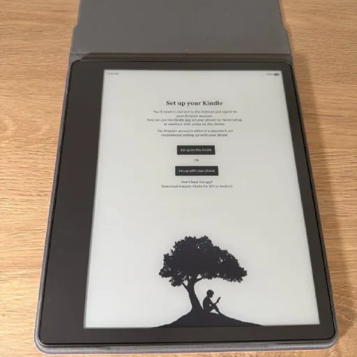 Amazon Kindle Scribe 32GB სტილუსით და ქეისით