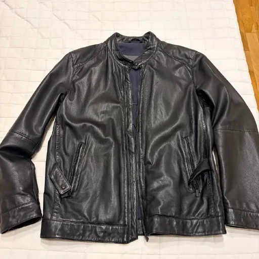 Кожаная куртка Massimo Dutti