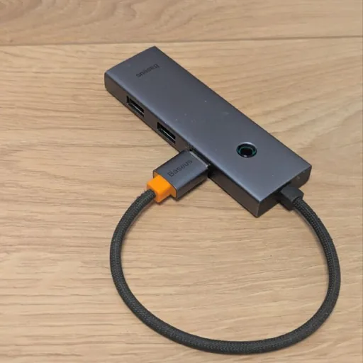 USB-разветвитель Baseus 1 на 4 USB 3.0