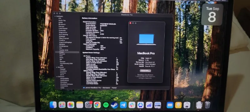MacBook Pro 13 M1 8/256 1