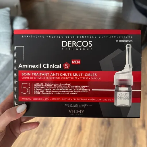 Ампулы от выпадения волос Vichy Dercos Aminexil Clinical 5
