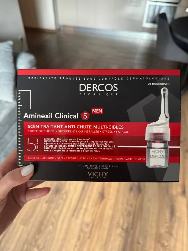 Ампулы от выпадения волос Vichy Dercos Aminexil Clinical 5 1