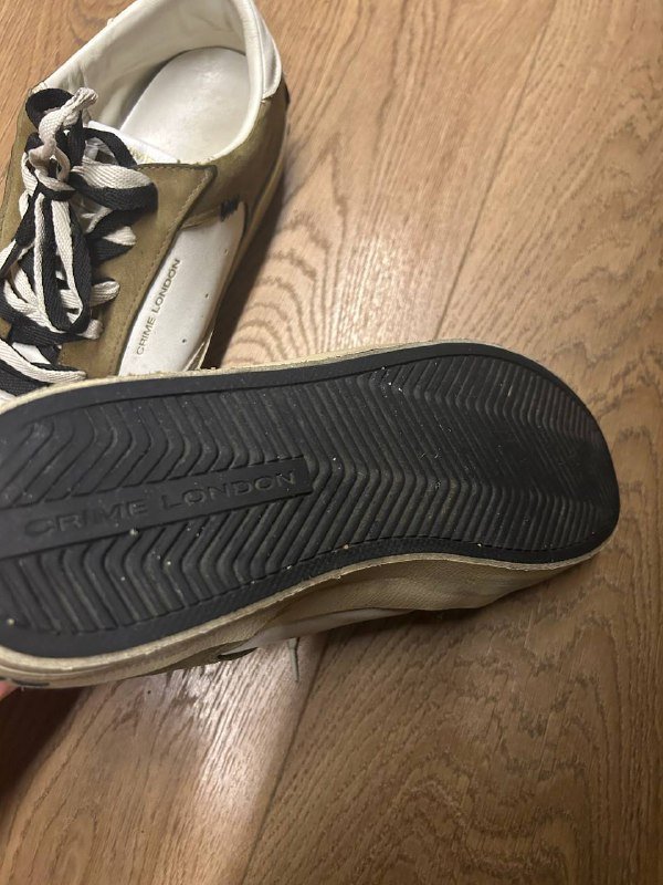 Кеды Crime London мужские, натуральная кожа, 2 пары, размер 43 5