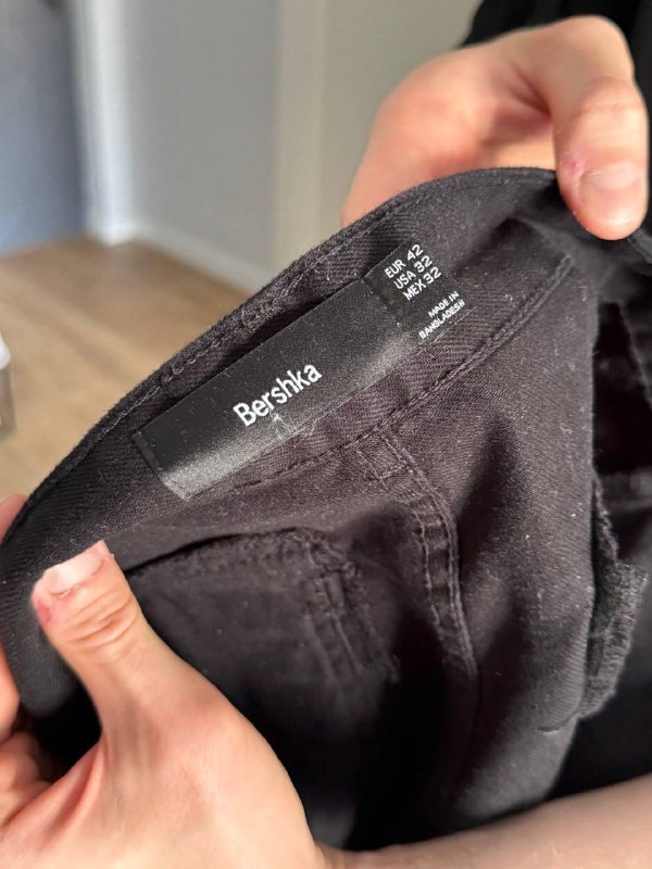 Джинсы SHU серые, синие, джинсы Bershka черные 9