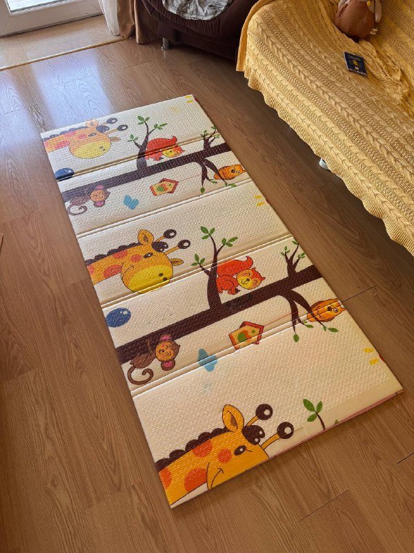 Детский складной коврик двухсторонний 180x200 см 2