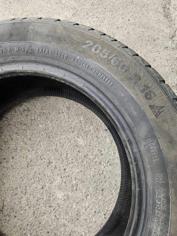 Зимние шины Continental 205/60 R16 92H M+S 6