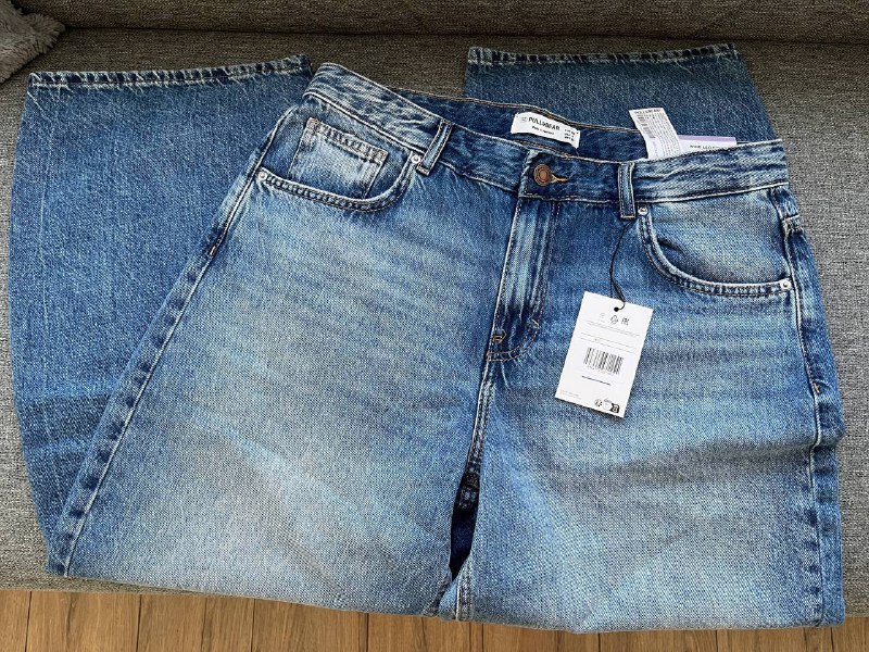 Pull&Bear джинсы светлые размер 40 новые 9