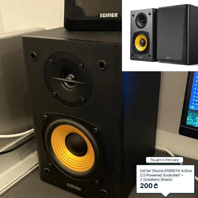 Вентилятор Xiaomi, монитор Xiaomi 2K G27Qi, колонки Edifier Studio, кофеварка Ardesto, пылесос ETA Ambito, компьютерный стул Havit GC932, лампа Xiaomi Desk Lamp, вертикальный стенд UGreen, обогреватель Ilitek 3