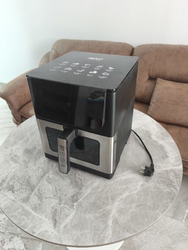 Аэрогриль с большой чашей и двусторонним подогревом