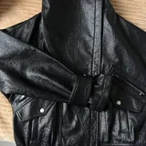 Zara faux leather jacket XS 2