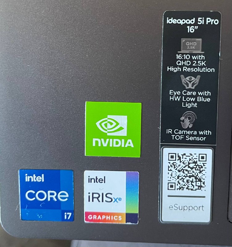 Ноутбук Lenovo ideapad 5i Pro i7 16GB 1TB SSD 3