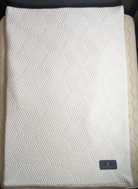 Топпер на матрас 140x200 см двухслойный