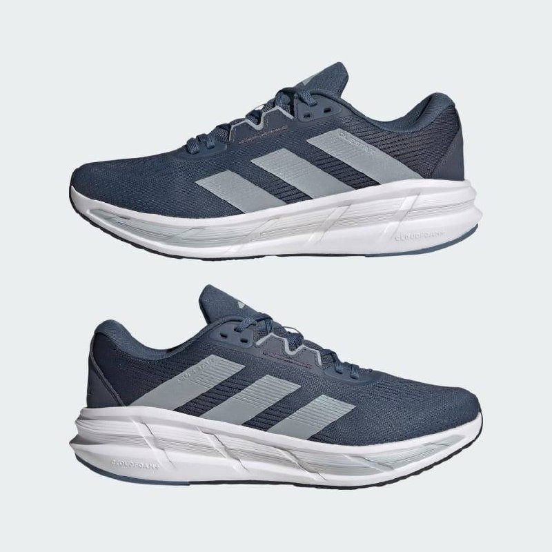 Мужские кроссовки Adidas Questar 3, Мужские шлёпанцы Adidas Adilette Aqua