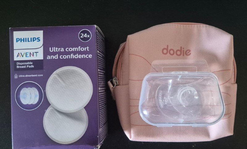 Накладки на соски dodie и canola baby, крем для сосков, прокладки для груди