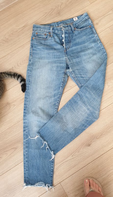Джинсы Levis унисекс размер на фото