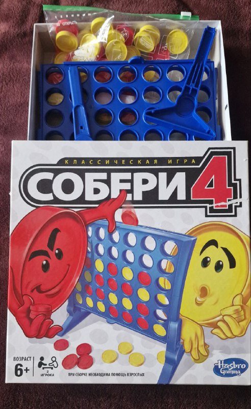 Настольная игра Hasbro Собери 4