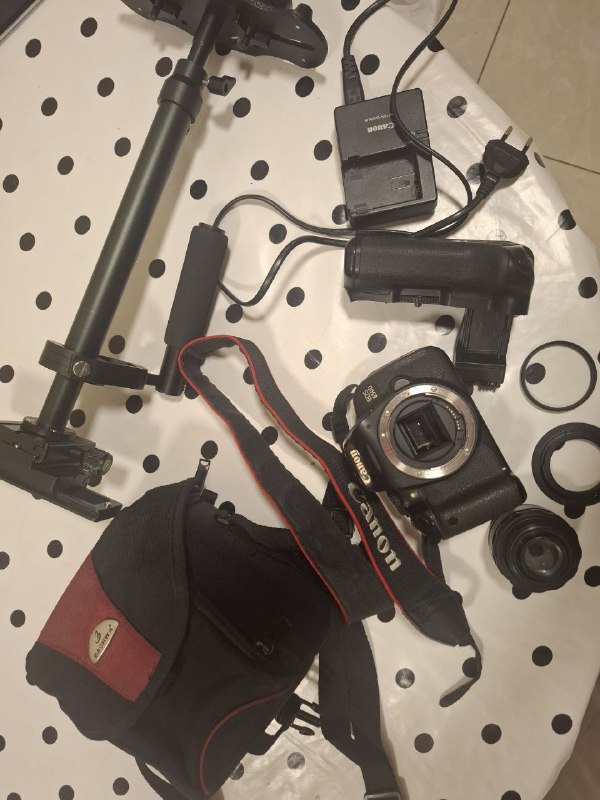 Камера Canon 650d с объективом Гелиос 44м-2 и аксессуарами 3