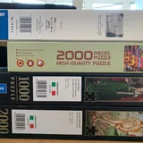 Пазлы 1000, 1500, 2000 деталей 3