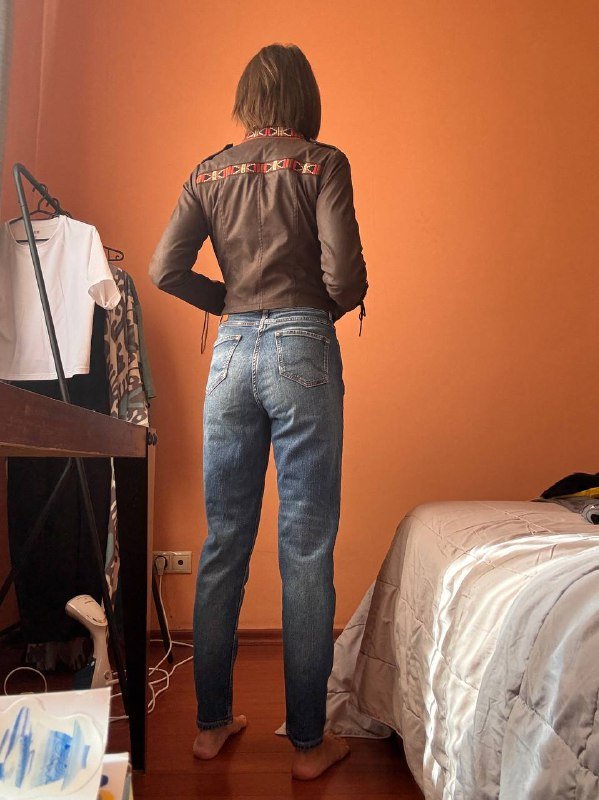 Куртка замшевая размер S 3