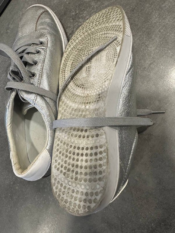 Женские Tommy Hilfiger серебристые кроссовки 38 размер 3