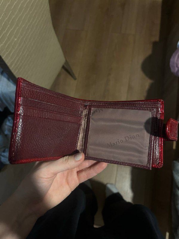 Кошелек кожа (искусственная) новый вместительный 2