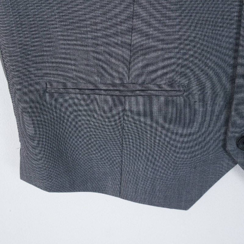 Vintage Grey Formal Vest 6