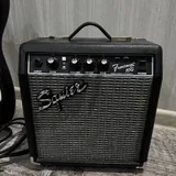 Электрогитара Fender Squier Stratocaster, комбик Fender Frontman 10G 5