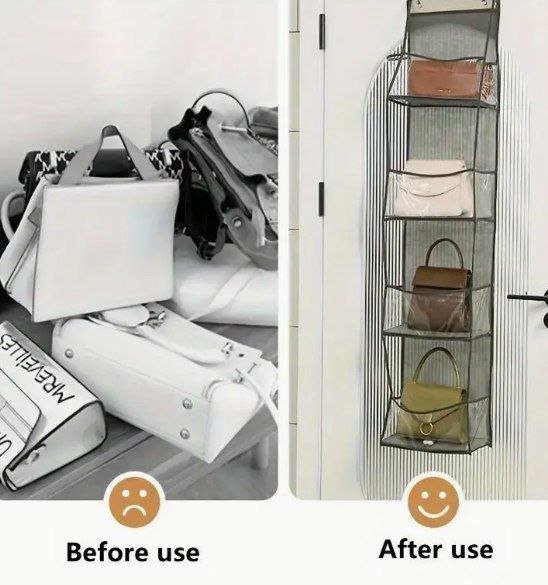 Органайзеры для хранения 12-карманный, многофункциональный и с прищепками 5
