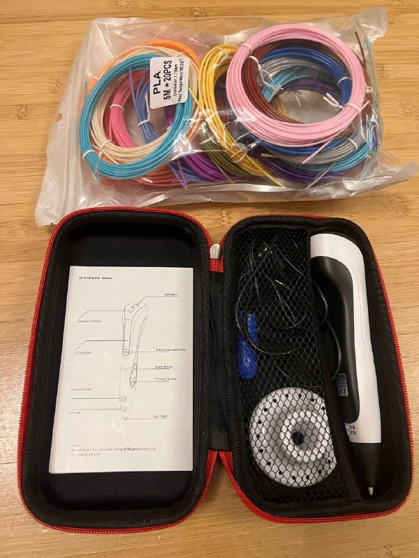 3d ручка с пластиком