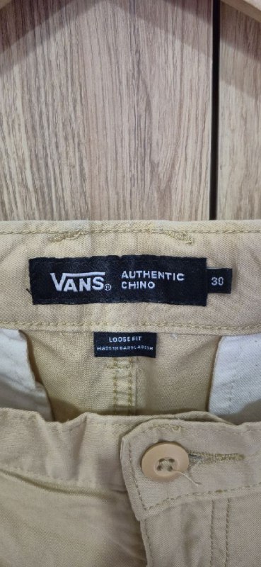 Шорты Vans мужские бежевая аутентичные 3