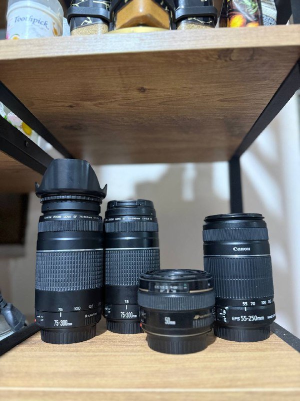 Canon camera lenses