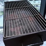 Мангал металлический с решёткой 1